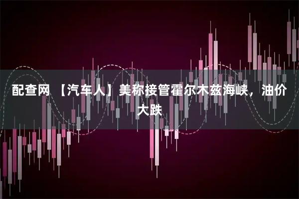 配查网 【汽车人】美称接管霍尔木兹海峡，油价大跌