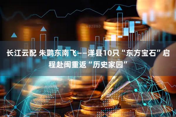 长江云配 朱鹮东南飞——洋县10只“东方宝石”启程赴闽重返“历史家园”