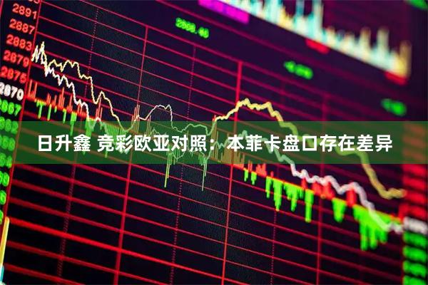日升鑫 竞彩欧亚对照：本菲卡盘口存在差异