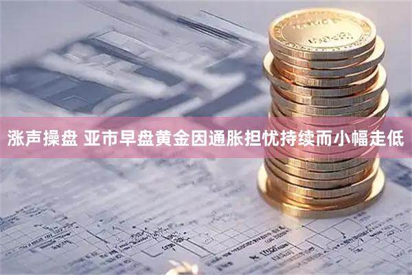 涨声操盘 亚市早盘黄金因通胀担忧持续而小幅走低