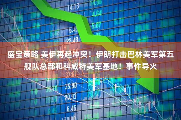 盛宝策略 美伊再起冲突！伊朗打击巴林美军第五舰队总部和科威特美军基地！事件导火