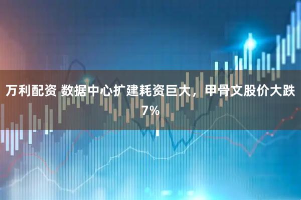 万利配资 数据中心扩建耗资巨大，甲骨文股价大跌7%